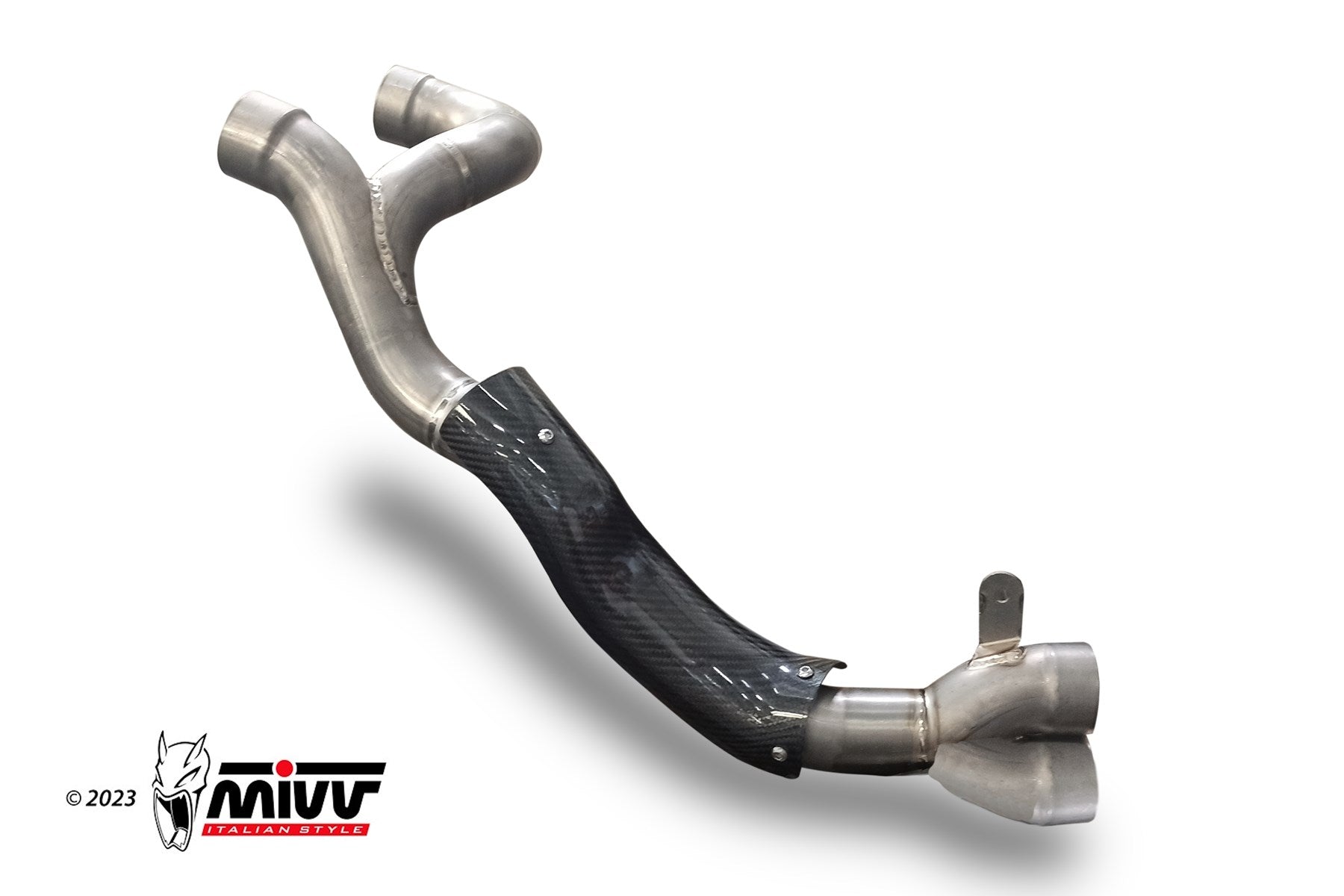 PROTEZIONE CALORE IN CARBONIO MIVV DUCATI PANIGALE V4 2018 - 2022