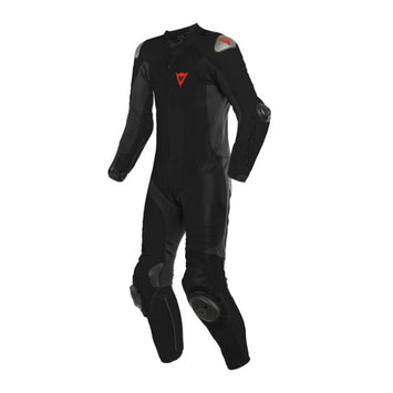 TUTA INTERA IN PELLE DAINESE ADRIA TRAFORATA NERA
