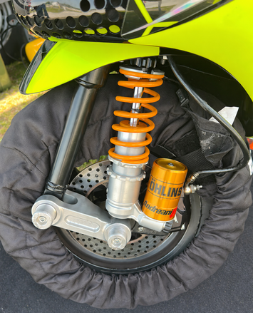 Ohlins AG 663K - foto reale del prodotto montato