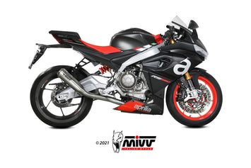 Scarico Completo Mivv Alto In Titanio Racing X-M1 Aprilia Rs 660 2020-2024