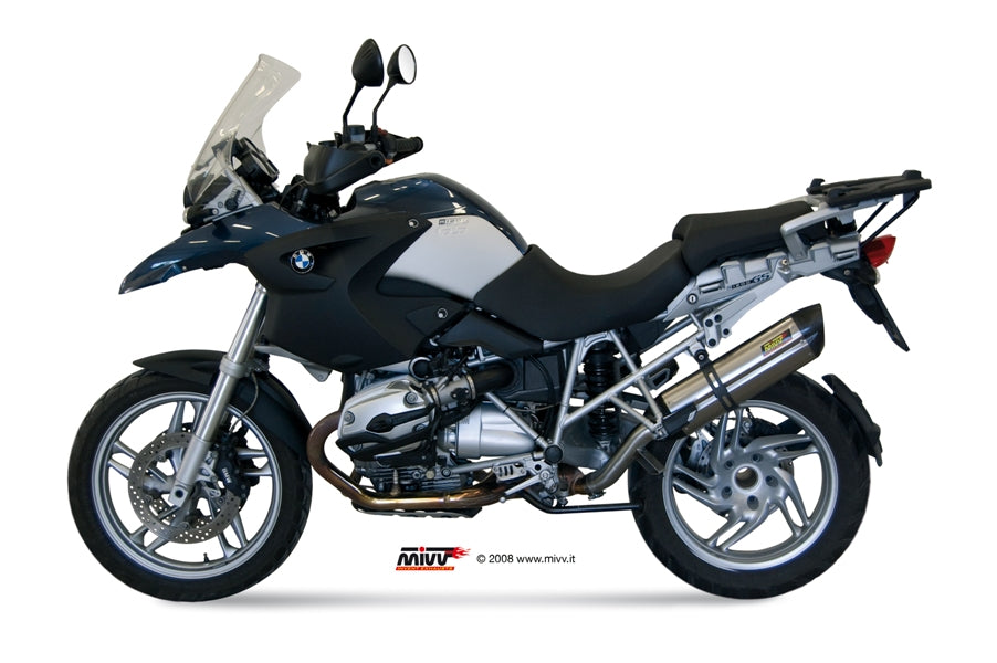 TERMINALE DI SCARICO IN TITANIO MIVV SUONO BMW R 1200 GS / ADVENTURE 2004 - 2007