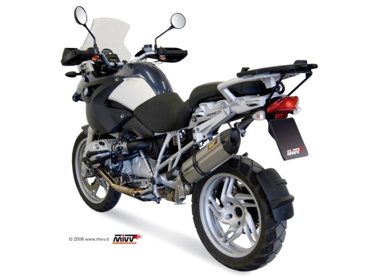 TERMINALE DI SCARICO IN TITANIO MIVV SUONO BMW R 1200 GS / ADVENTURE 2004 - 2007