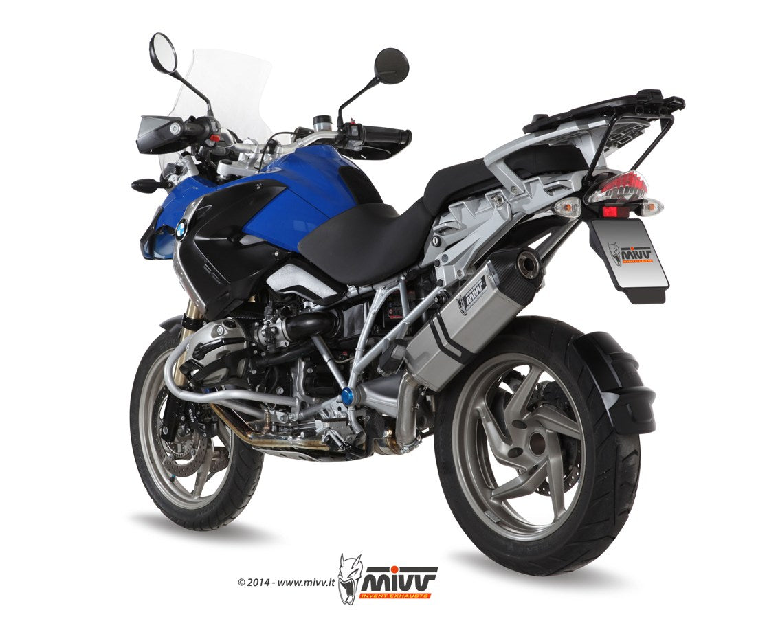 TERMINALE DI SCARICO INOX MIVV SPEED EDGE BMW R 1200 GS/ADVENTURE 2004-2007