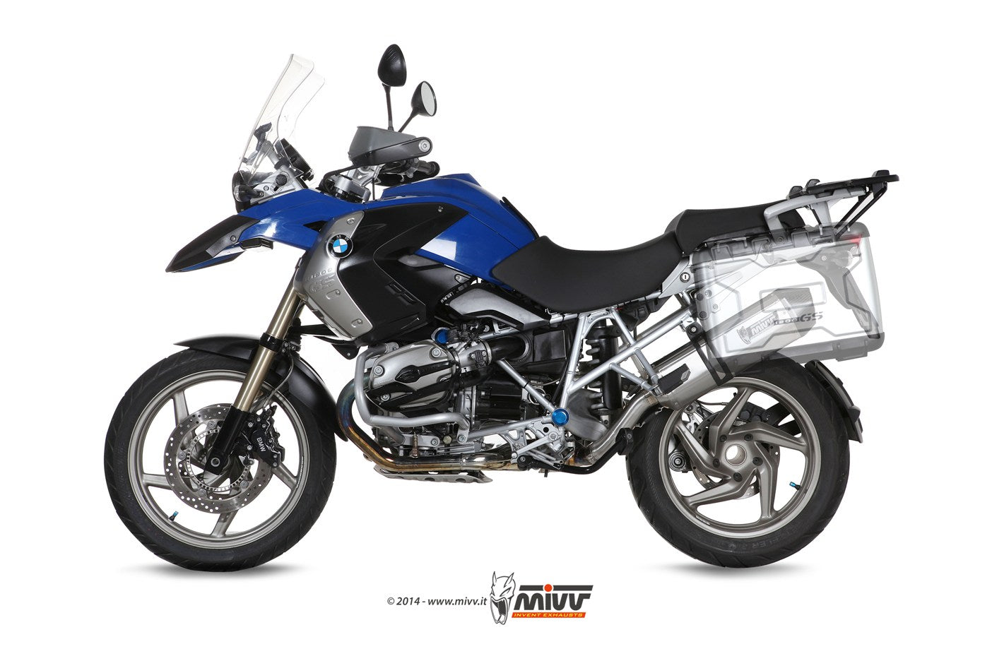 TERMINALE DI SCARICO INOX MIVV SPEED EDGE BMW R 1200 GS/ADVENTURE 2004-2007