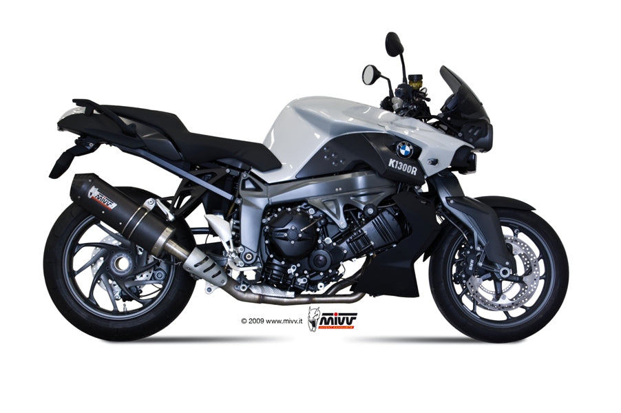 TERMINALE DI SCARICO IN CARBONIO MIVV OVAL BMW K 1300 R / S 2009 - 2016