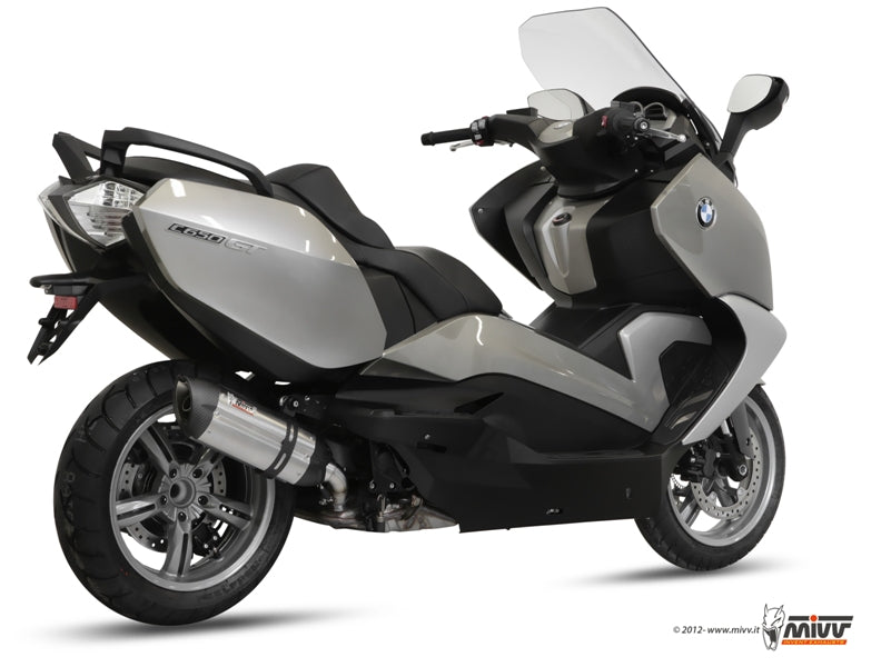 TERMINALE DI SCARICO IN ACCIAIO INOX MIVV SUONO BMW C 650 GT 2012 - 2015