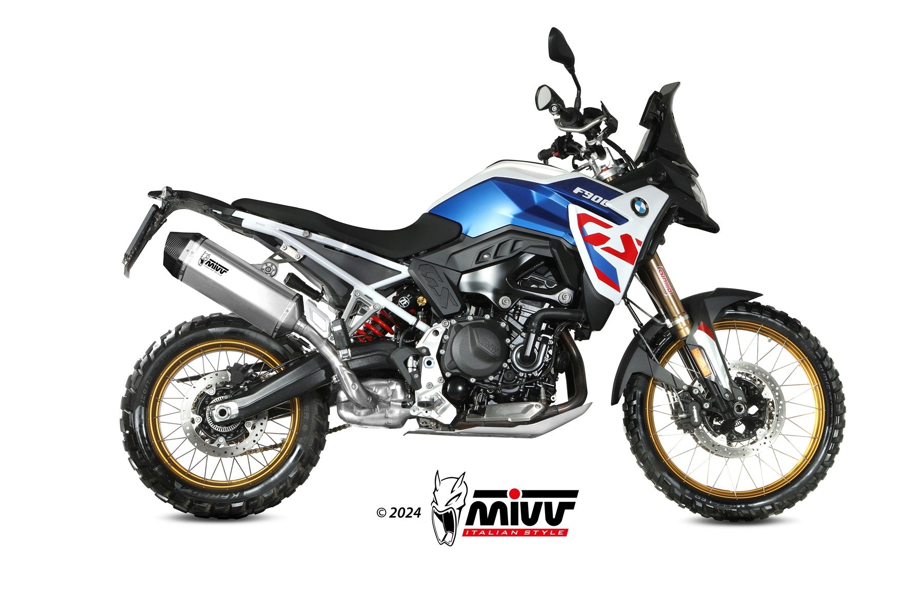TERMINALE DI SCARICO IN ACCIAIO INOX MIVV SPEED EDGE BMW F 900 GS 2024