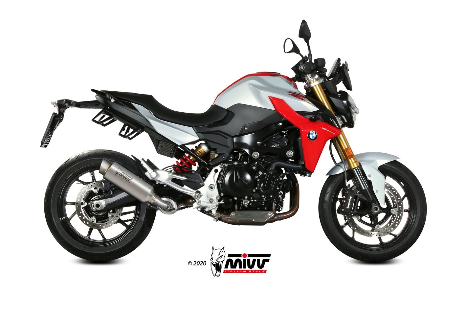 TERMINALE DI SCARICO IN TITANO MIVV GPPRO BMW F 900 R 2020 - 2024