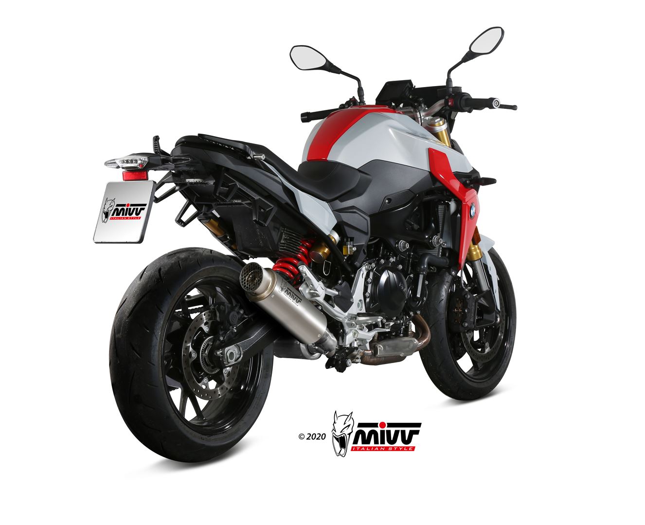 TERMINALE DI SCARICO IN TITANO MIVV GPPRO BMW F 900 R 2020 - 2024