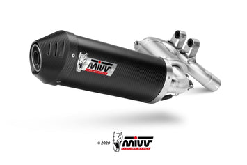 Terminale Di Scarico In Carbonio Mivv Oval Bmw F 900 Xr 2020-2024