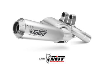 Terminale Di Scarico In Titanio Mivv X-M1 Bmw F 900 R 2020-2024