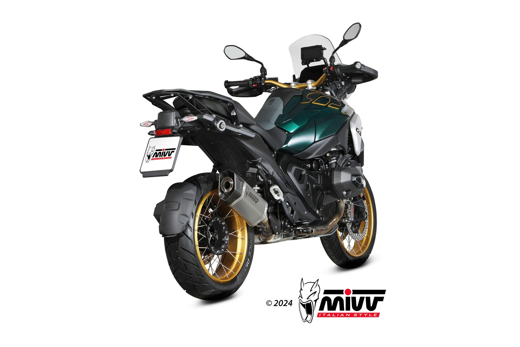 TERMINALE DI SCARICO IN TITANIO MIVV SR-1 BMW R 1300 GS 2024