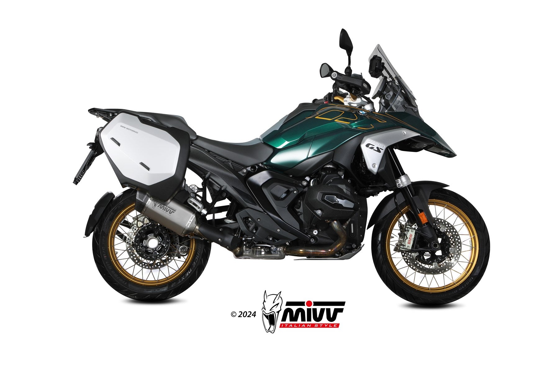 TERMINALE DI SCARICO IN TITANIO MIVV SR-1 BMW R 1300 GS 2024