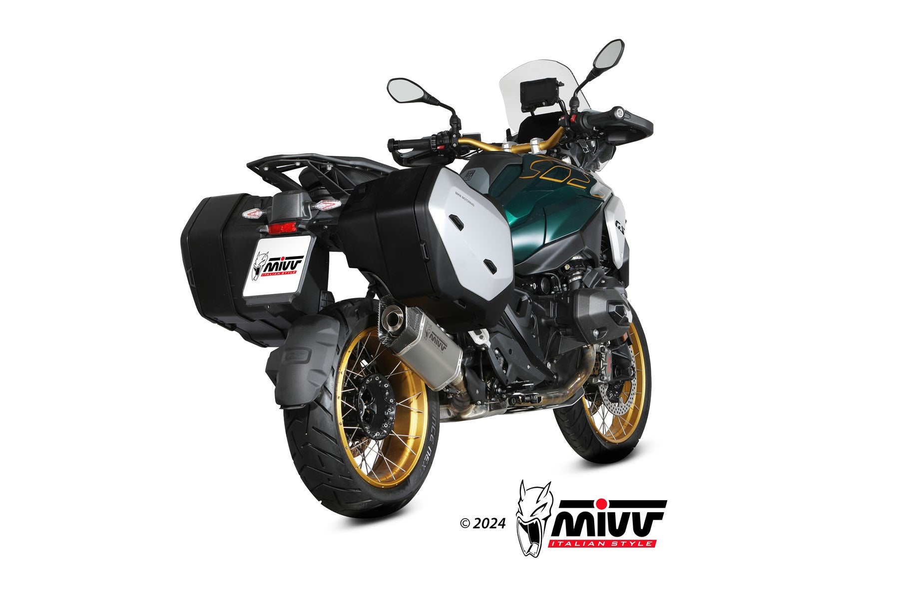 TERMINALE DI SCARICO IN TITANIO MIVV SR-1 BMW R 1300 GS 2024