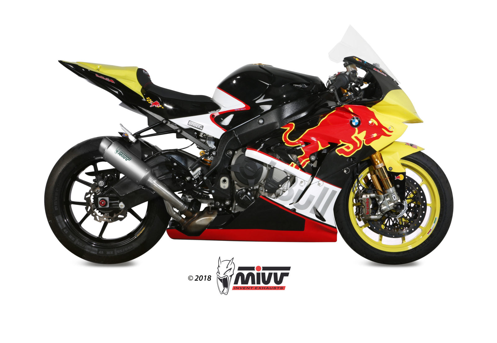 TERMINALE DI SCARICO IN TITANIO MIVV GPPRO BMW S 1000 RR 2017 - 2018