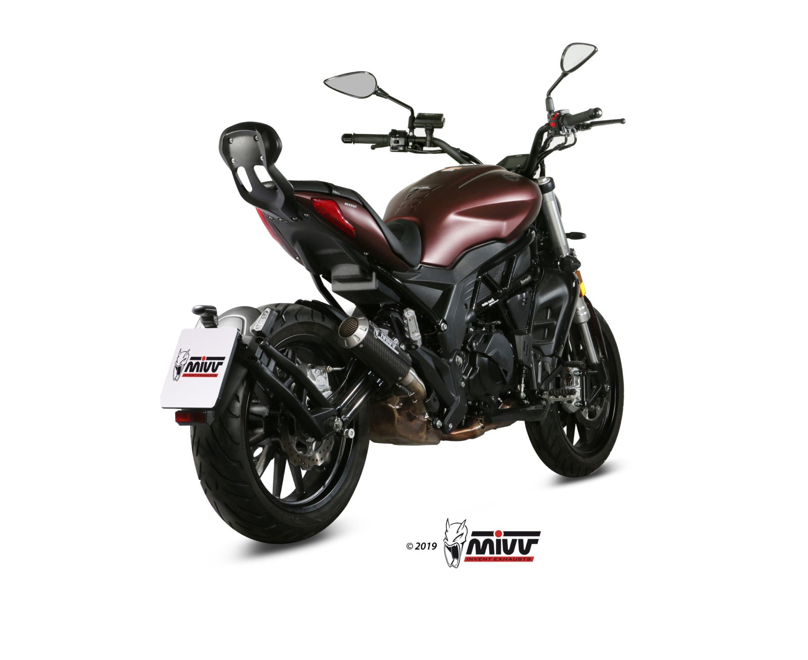 TERMINALE DI SCARICO IN CARBONIO MIVV MK3 BENELLI 502C 2019 - 2024