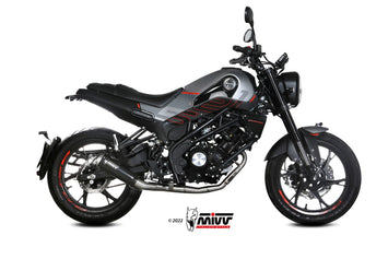 Scarico Completo Mivv Inox Nero X-M1 Benelli Leoncino 125 2022-2024
