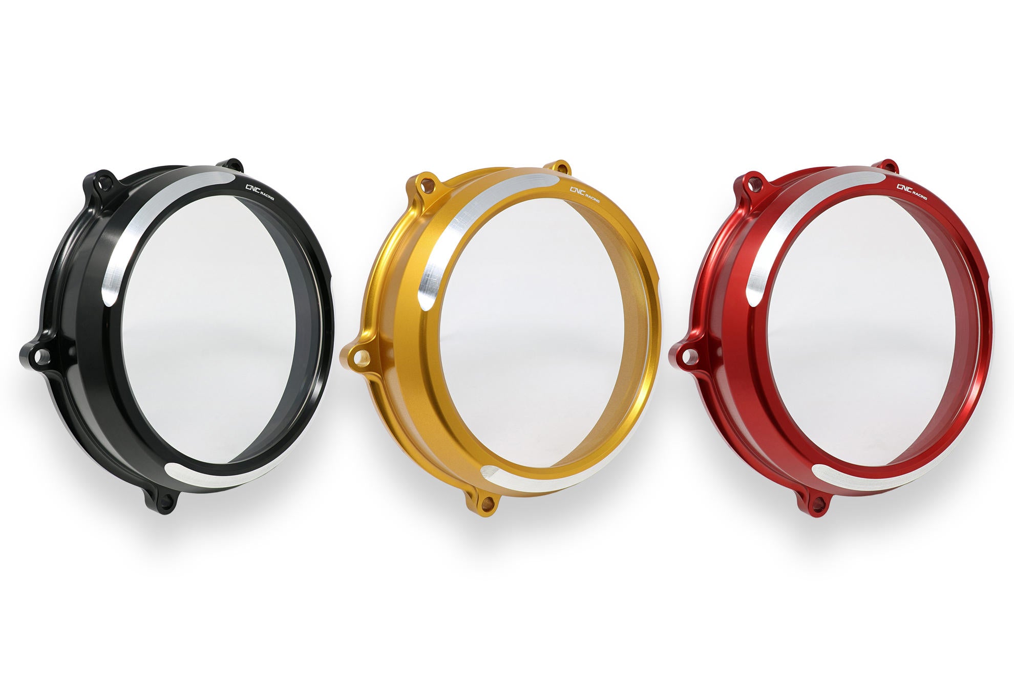 CARTER TRASPARENTE BICOLOR FRIZIONE CNC RACING DUCATI MULTISTRADA V4