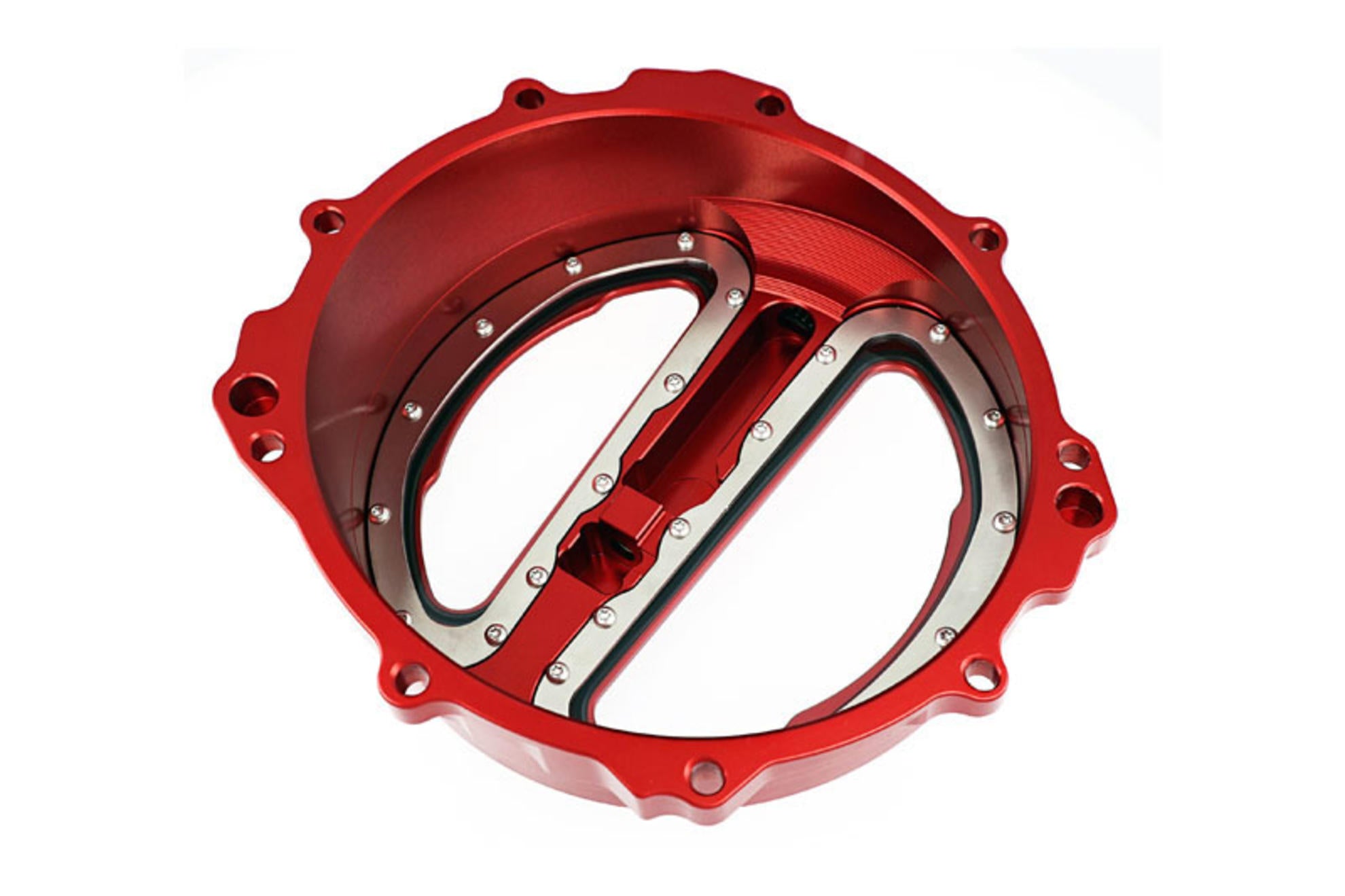 Carter Frizione Trasparente A Filo Cnc Mv Agusta Superveloce 800 Serie Oro