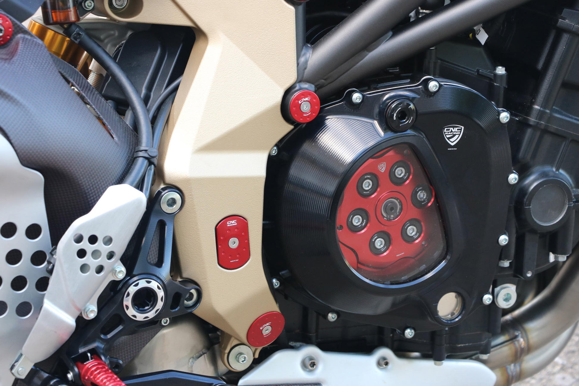 Carter Frizione Trasparente Cnc Racing Mv Agusta F4 1000 R 2010-17