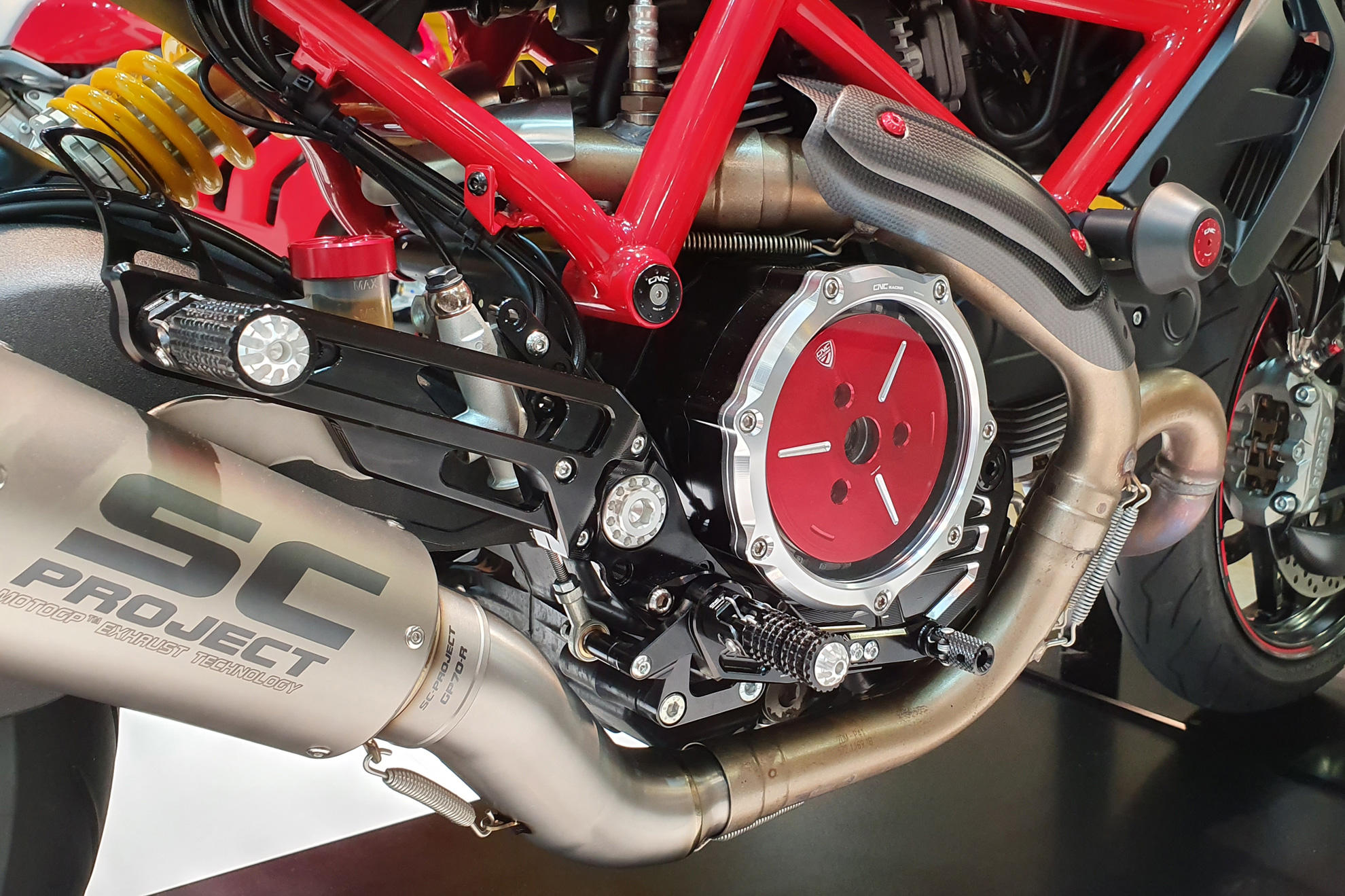 ANELLO COMPENSATORE X CARTER FRIZIONE CNC RACING DUCATI SCRAMBLER 800 ICON