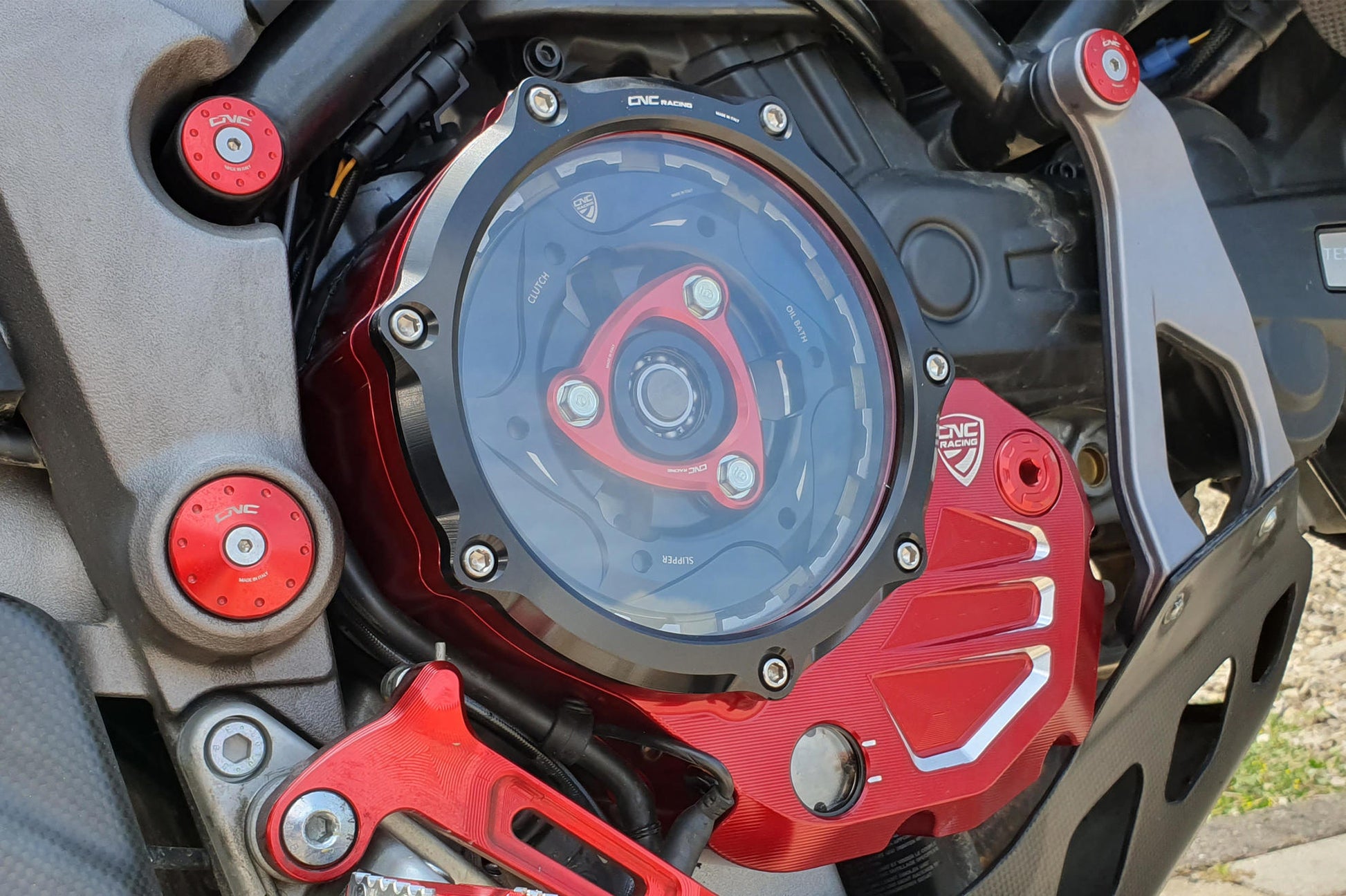Carter Frizione Cnc Racing Ducati Multistrada 1200 S Pikes Peak 2016-17