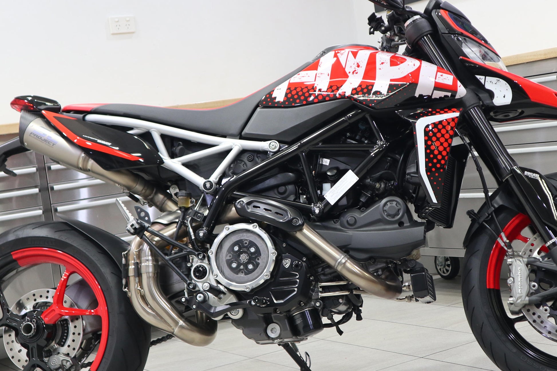 Carter Trasparente Frizione Cnc Racing Ducati Hypermotard 939