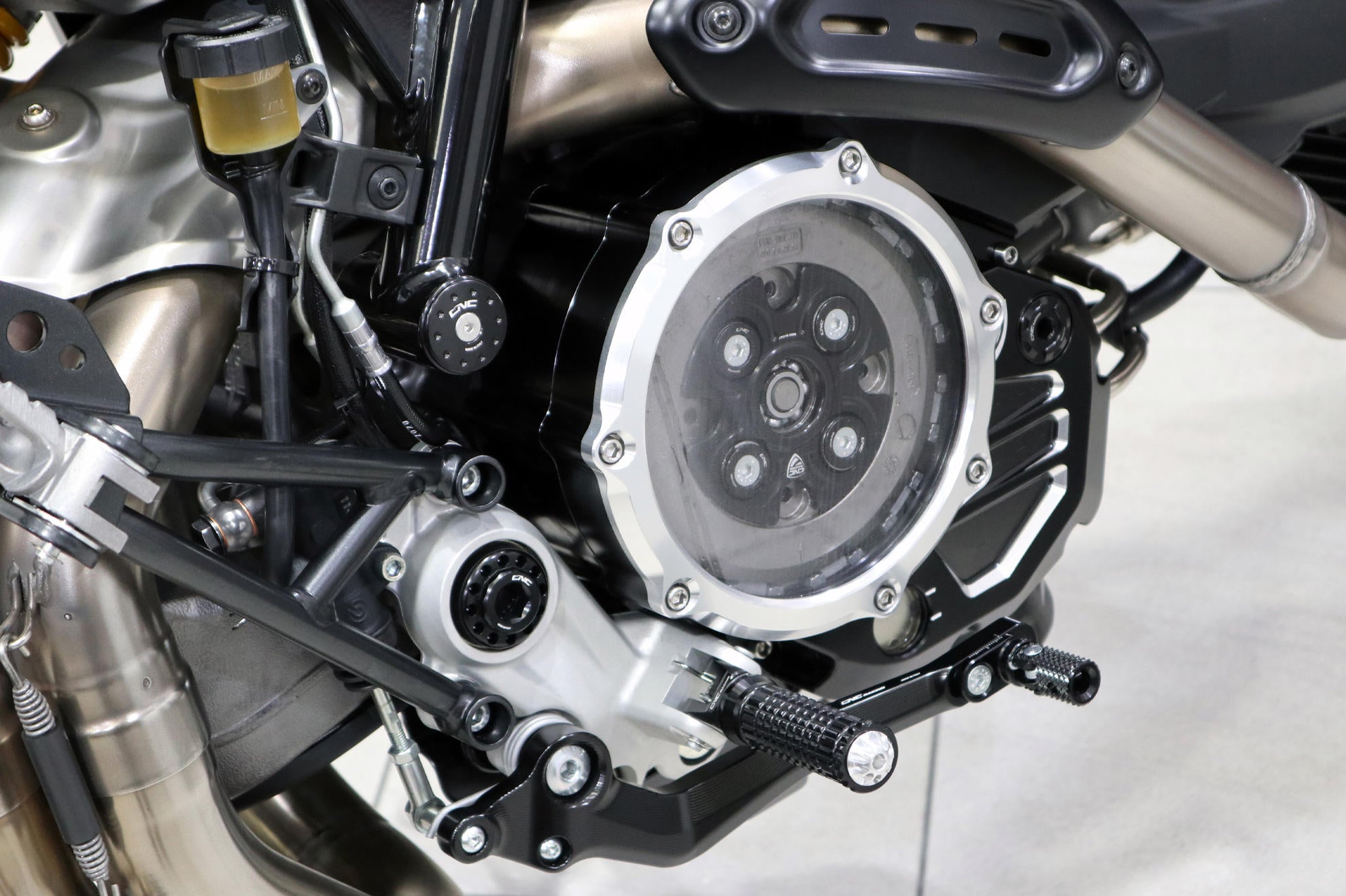 Carter Trasparente Frizione Cnc Racing Ducati Hypermotard 939 Sp