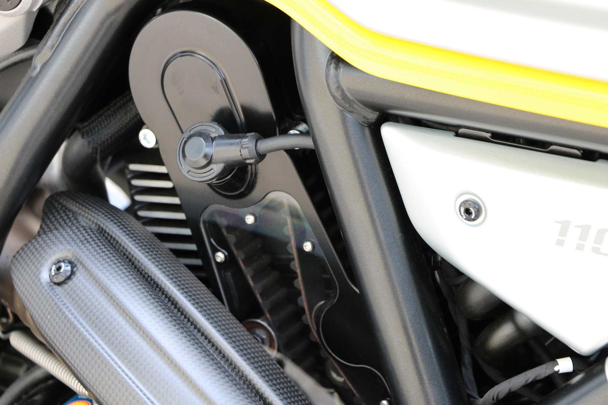 COVER COPRI CINGHIE DISTRIBUZIONE CNC RACING DUCATI MONSTER 1000 2003 - 06