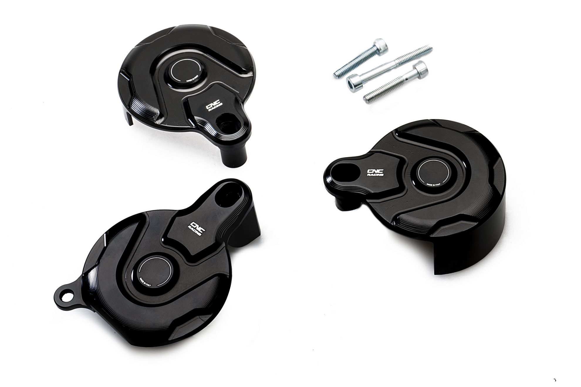 KIT COVER PULEGGE CNC RACING DUCATI MONSTER 696 2008 - 14
