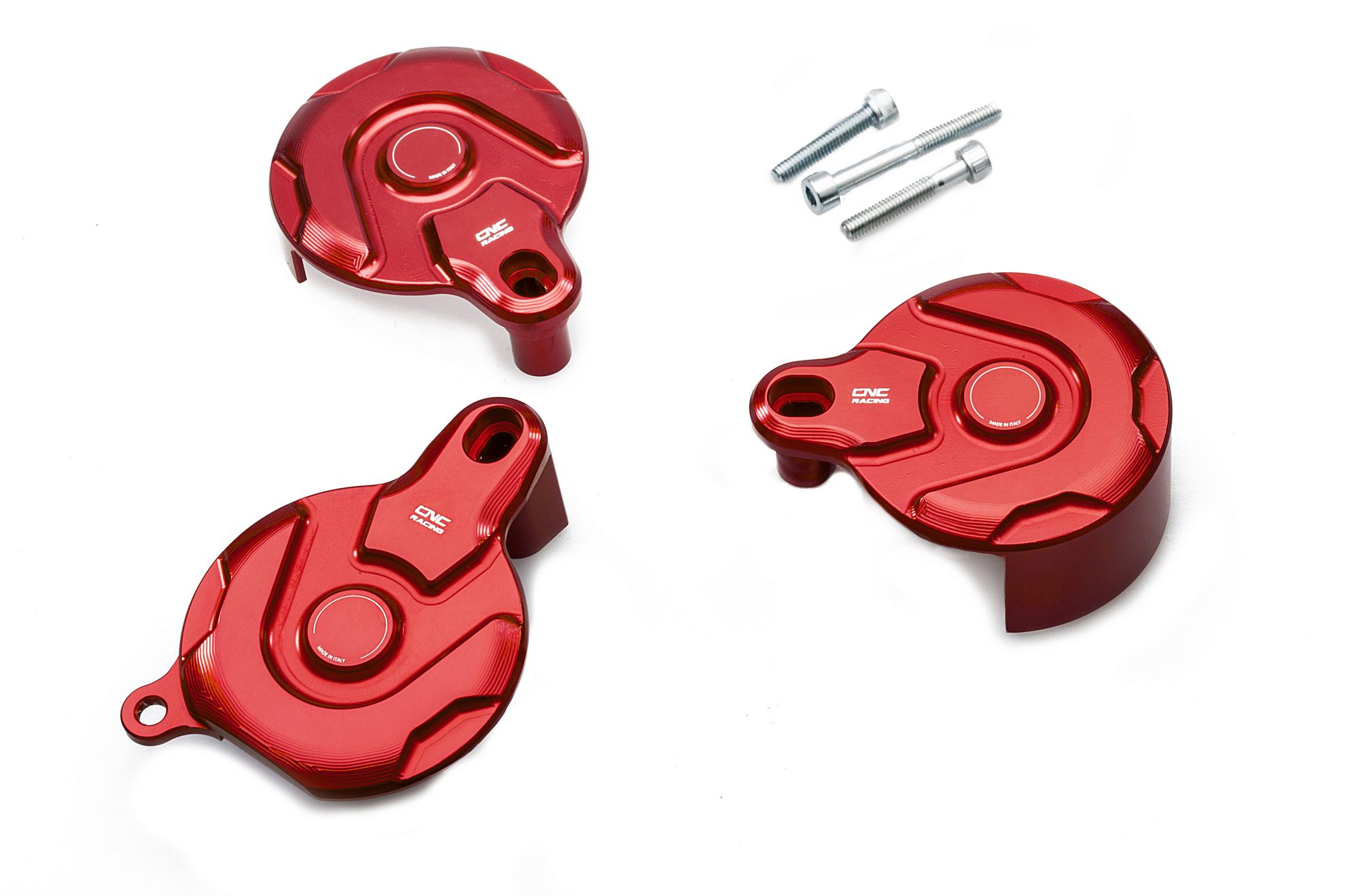 KIT COVER PULEGGE CNC RACING DUCATI MONSTER 696 2008 - 14