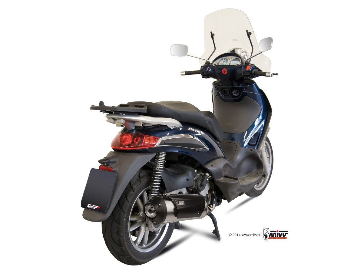 TERMINALE DI SCARICO IN ACCIAIO INOX MIVV URBAN PIAGGIO BEVERLY 500 2004 - 2006
