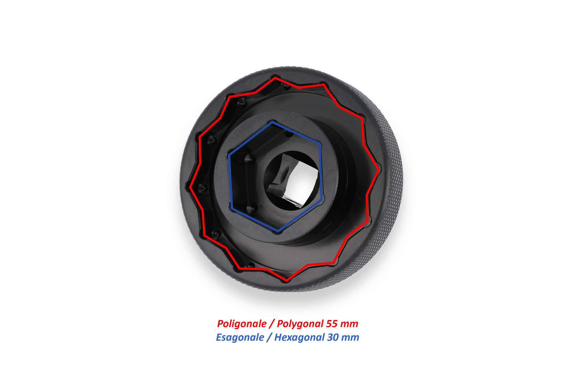 CHIAVE DADI RUOTA ANTERIORE/POSTERIORE CNC RACING DUCATI STREETFIGHTER V2