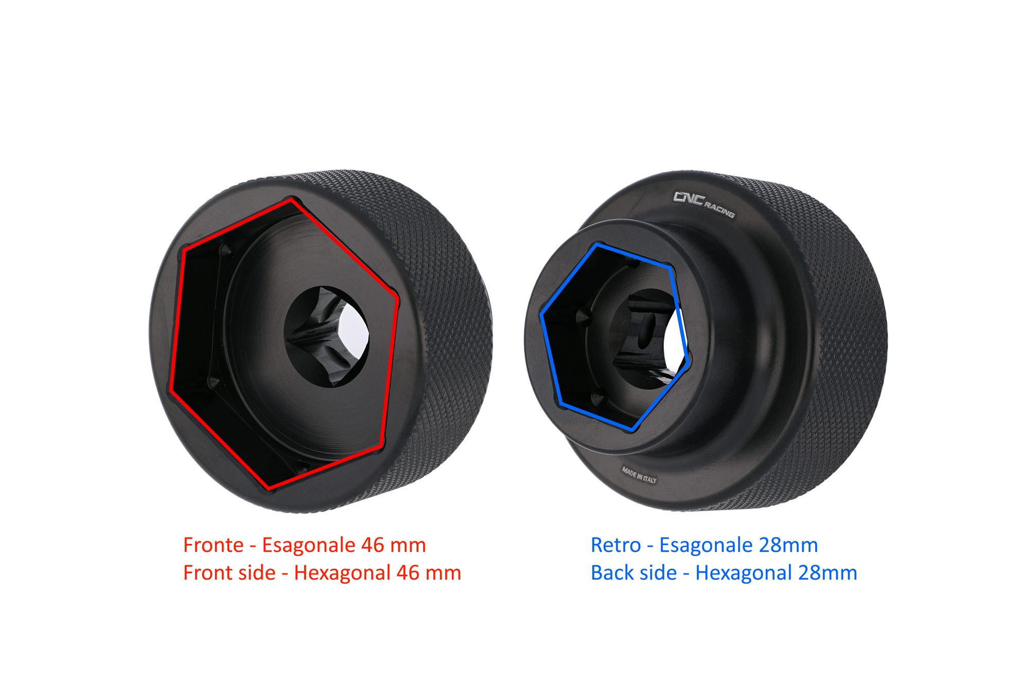 CHIAVE DADI RUOTA ANTERIORE/POSTERIORE CNC RACING DUCATI HYPERMOTARD 1100 EVO