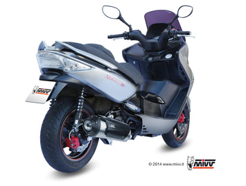 Scarico Completo Mivv Inox Racing Urban Kymco Xciting 300 2007-2014