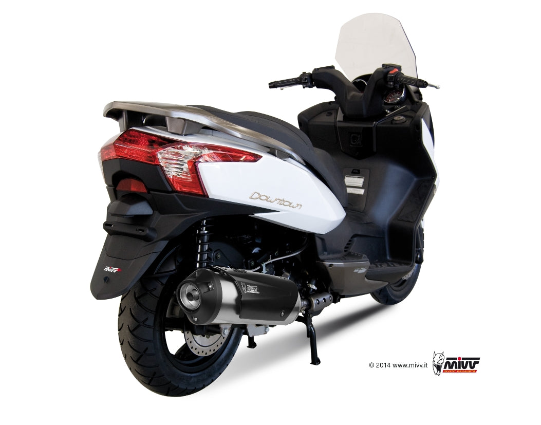 SCARICO COMPLETO IN ACCIAIO INOX MIVV URBAN KYMCO DOWNTOWN 300 2009 - 2012