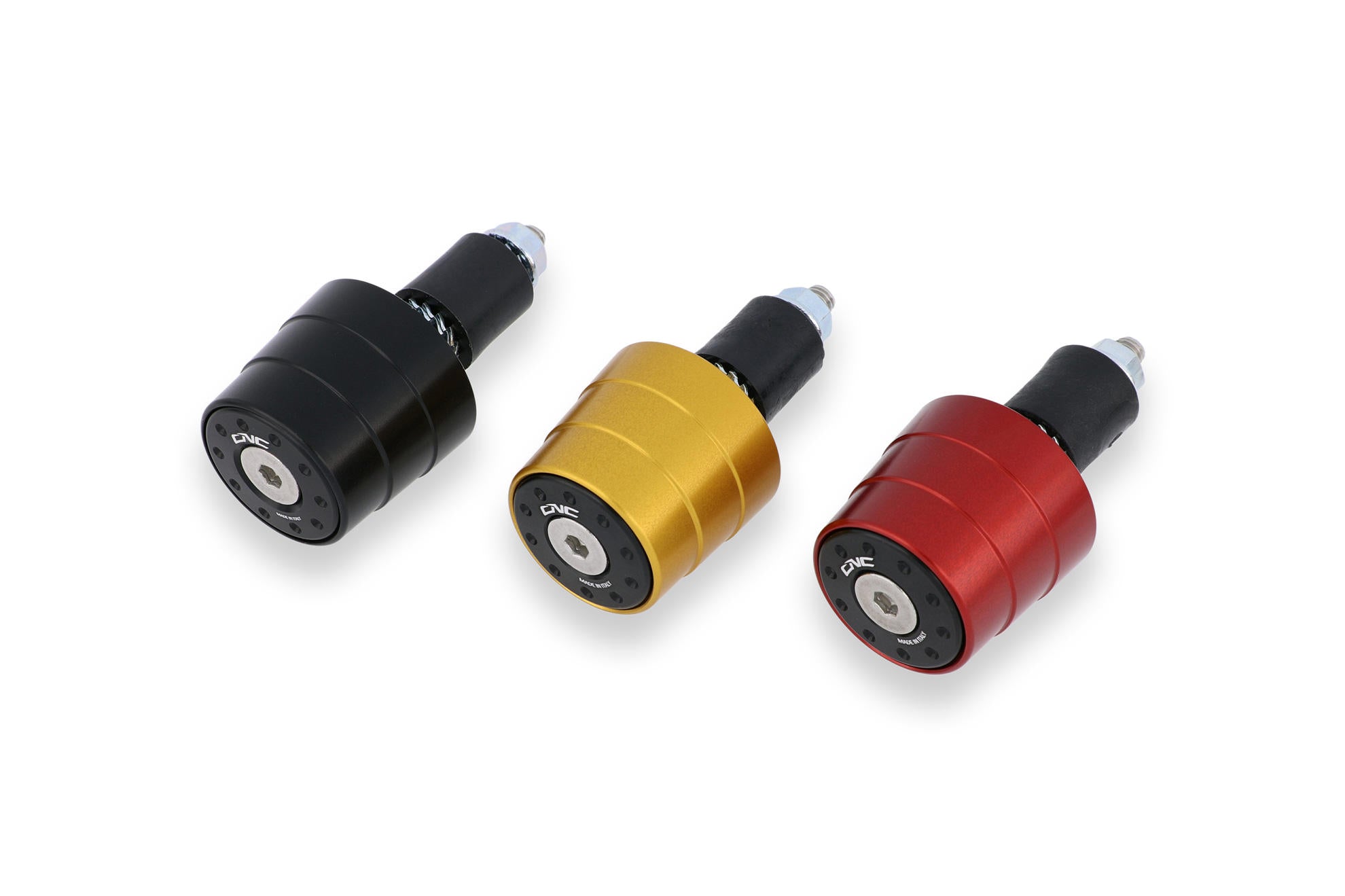COPPIA CONTRAPPESI MANUBRIO BI-COLOR CNC RACING APRILIA RSV4 1100 2021 - 22