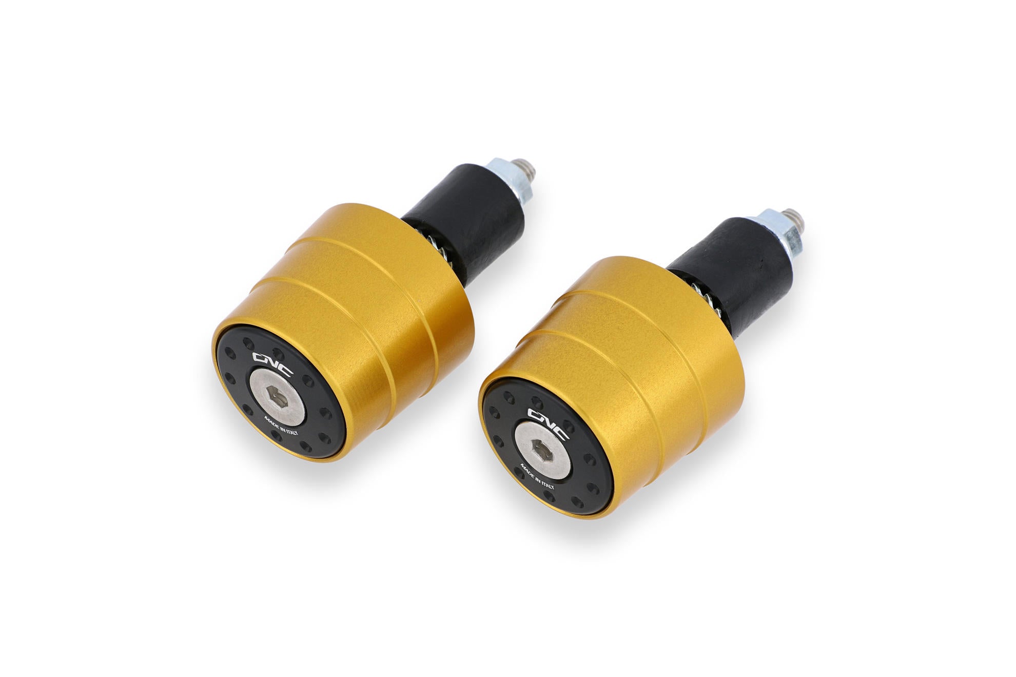 COPPIA CONTRAPPESI MANUBRIO BI-COLOR CNC RACING YAMAHA FZ6 2004 - 07