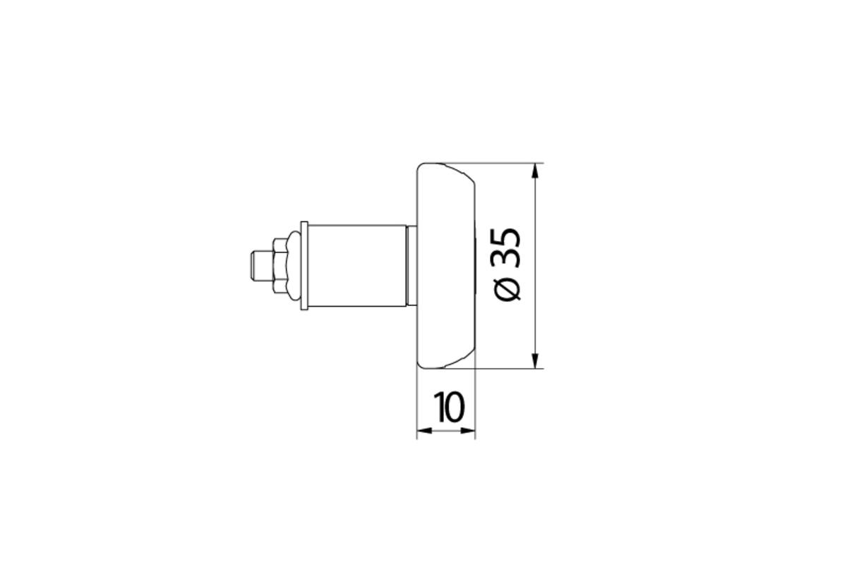 CONTRAPPESI MANUBRIO EXTRALIGHT CNC RACING APRILIA RSV4 1100 2021 - 22