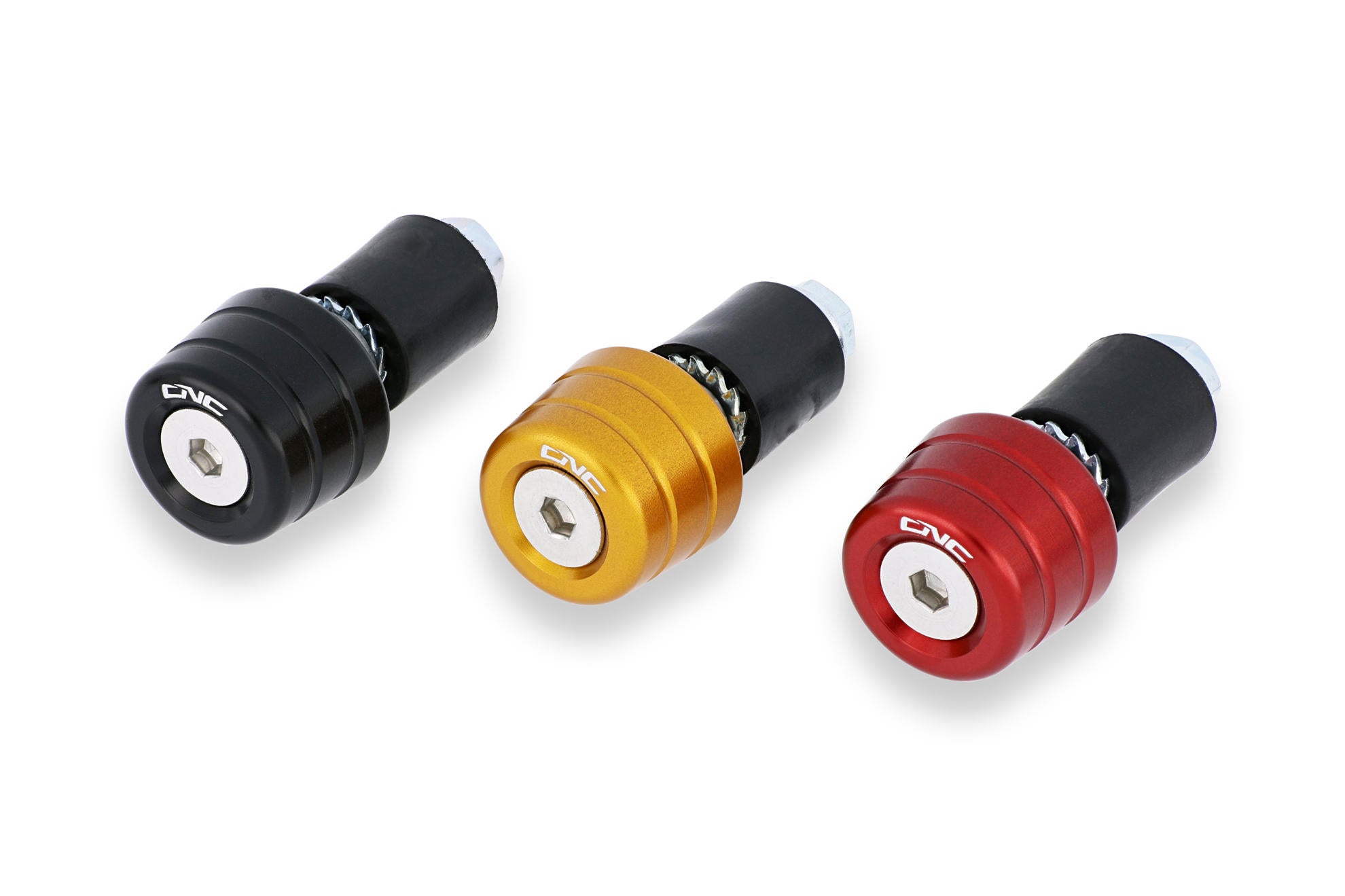 COPPIA CONTRAPPESI MANUBRIO MINI CNC RACING APRILIA TUONO V4 1000 R 2011-14