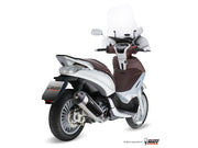 SCARICO COMPLETO IN ACCIAIO INOX RACING MIVV URBAN PIAGGIO BEVERLY 300 2010-2013