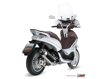 Scarico Completo Mivv Inox Racing Urban Piaggio Beverly 300 2010-2013