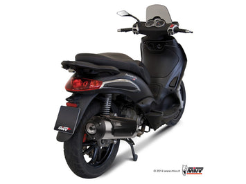 Scarico Completo Mivv Inox Urban Piaggio Beverly 250 2004-2007