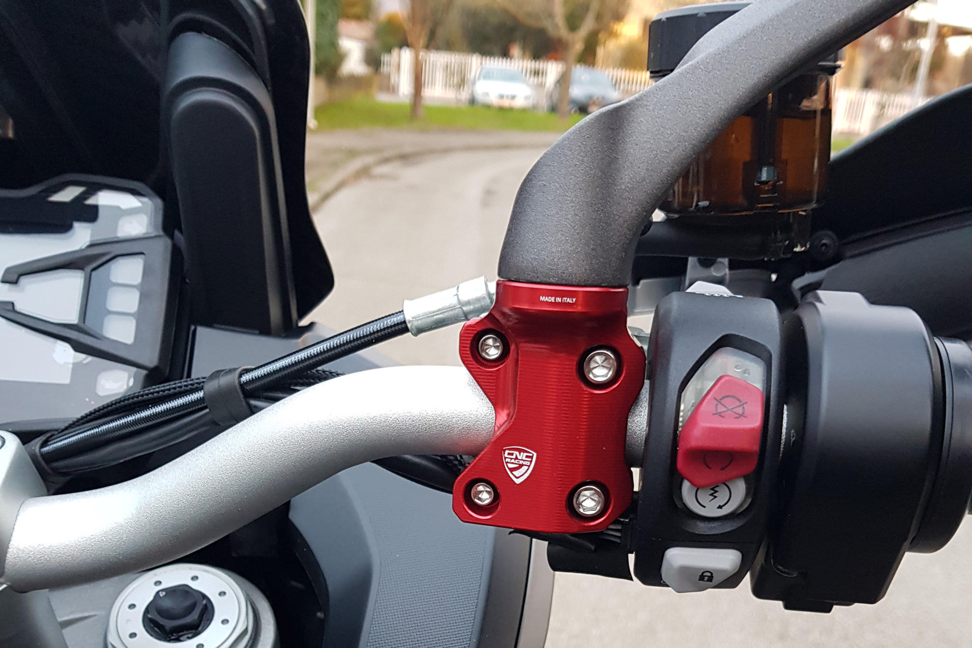 CAVALLOTTO SUPPORTO SPECCHIO DX CNC RACING DUCATI MULTISTRADA 1200