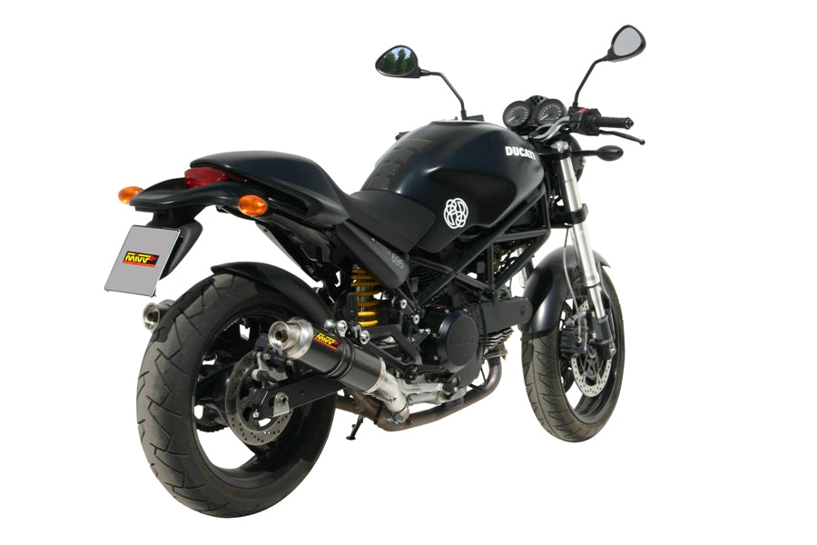 TERMINALI DI SCARICO IN CARBONIO RACING MIVV GP DUCATI MONSTER 695 2006 - 2008