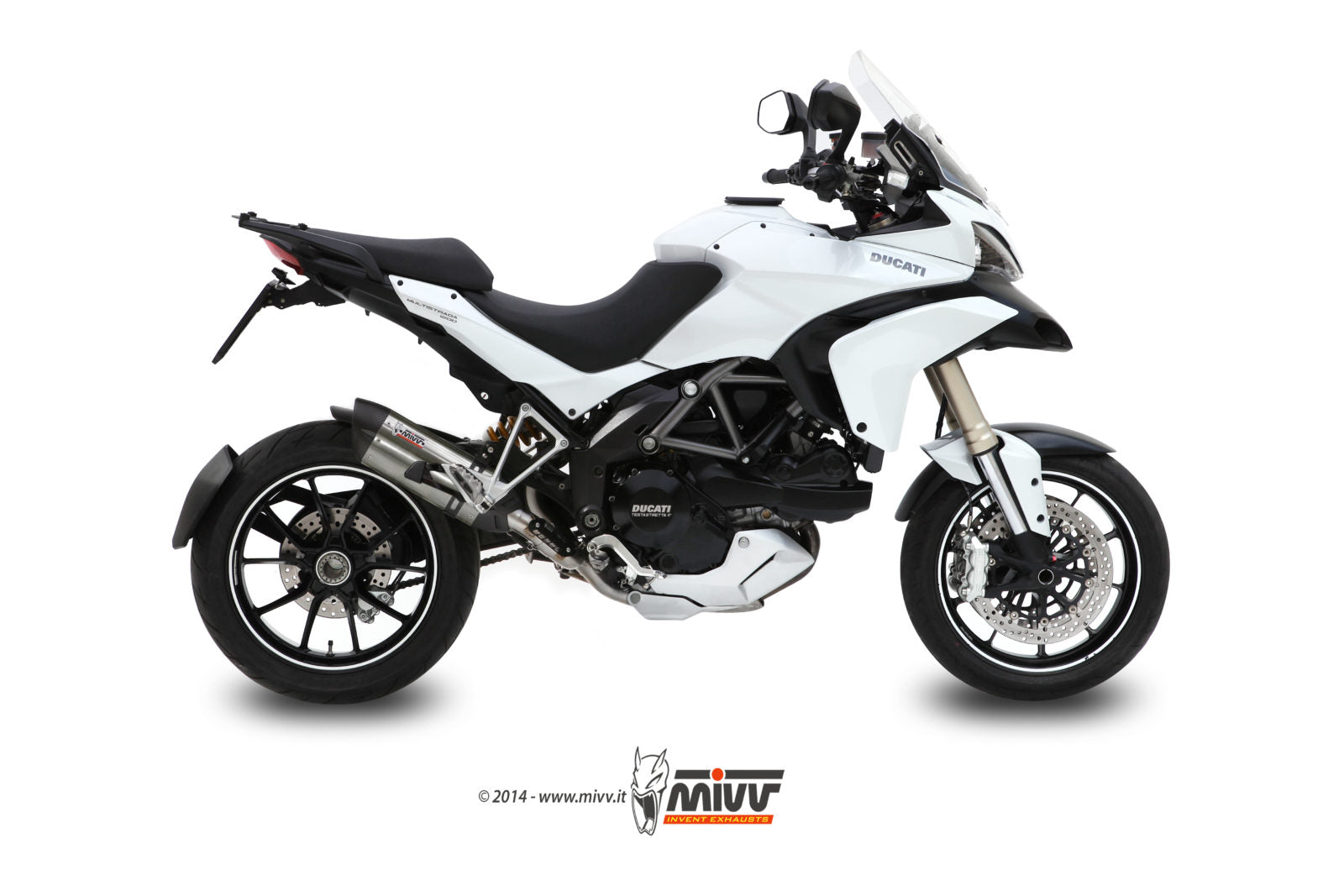 TERMINALE DI SCARICO IN ACCIAIO INOX MIVV SUONO DUCATI MULTISTRADA 1200 2010-14