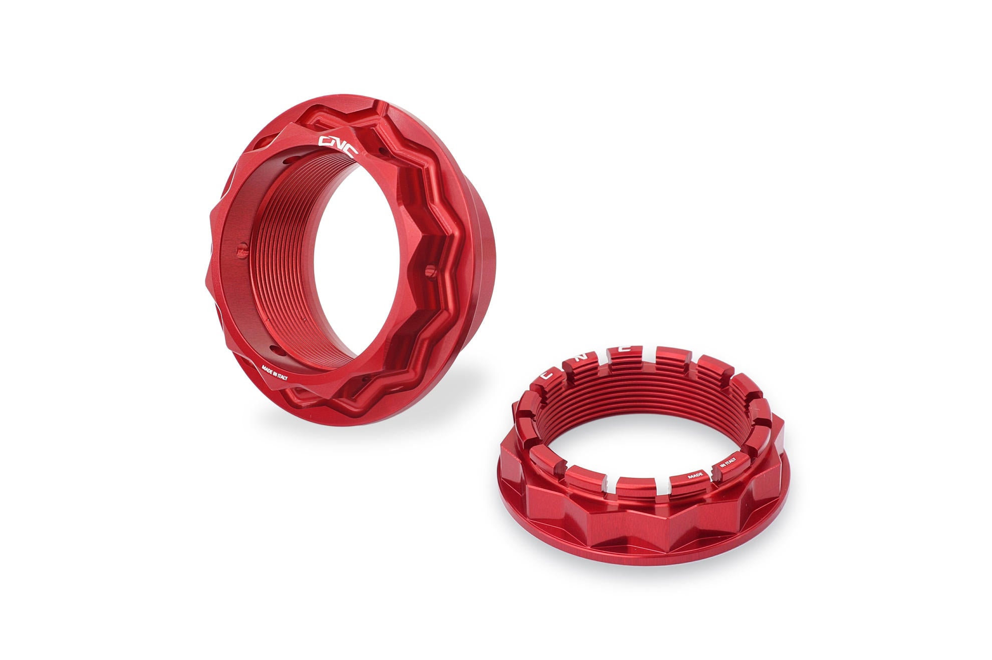 DADI RUOTA POSTERIORE CNC RACING MV AGUSTA DRAGSTER 800 ROSSO