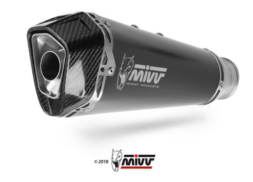 Scarico Completo Mivv Inox Nero Delta Race Suzuki Gsx-S 125 2017-2020