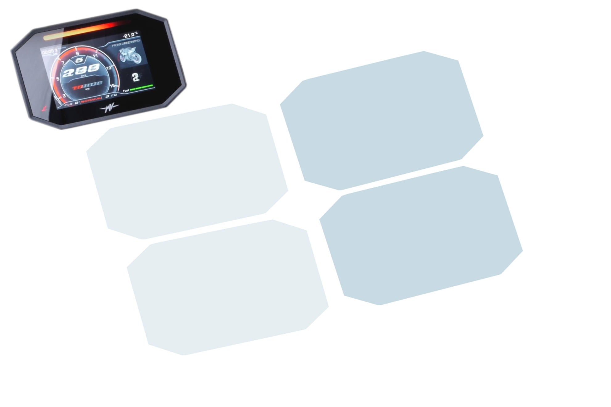 PELLICOLE STRUMENTAZIONE CNC RACING MV AGUSTA TURISMO VELOCE 800 LUSSO 2021-23