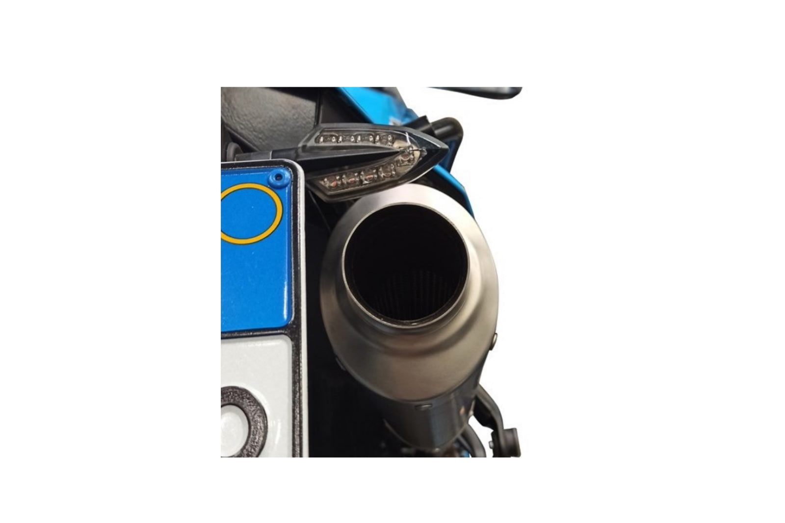 TERMINALE DI SCARICO ALTO INOX NERO MIVV DAKAR YAMAHA TÉNÉRÉ 700 2019-24